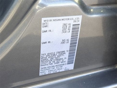 Used 2024 Nissan Altima 2.5 SV image 36