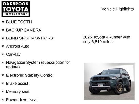Used 2025 Toyota 4Runner Trailhunter image 7