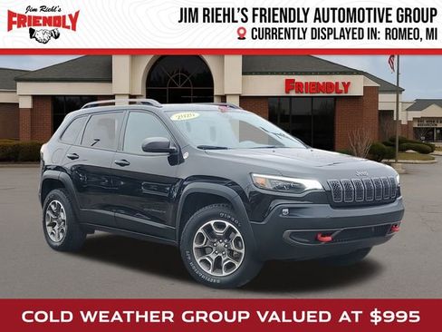 Used 2020 Jeep Cherokee Trailhawk w/ Cold Weather Group image 1