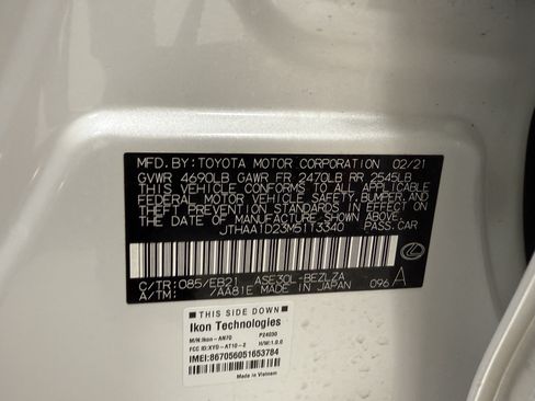 Used 2021 Lexus IS 300 w/ Accessory Package 2 RWD image 24