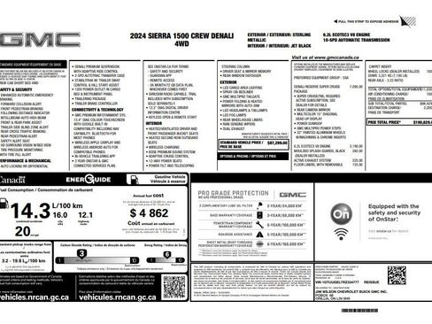 Certified 2024 GMC Sierra 1500 Denali AWD/4WD image 36