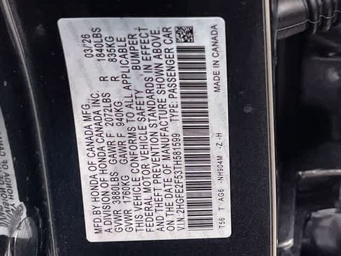 Certified 2026 Honda Civic Sport image 22