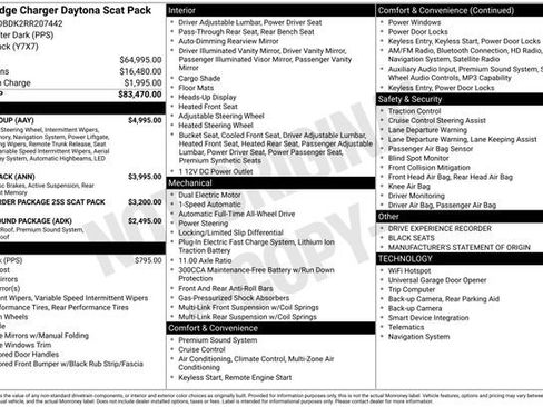 Used 2024 Dodge Charger R/T Scat Pack w/ Plus Group image 2