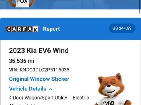 Used 2023 Kia EV6 Wind AWD/4WD image 7