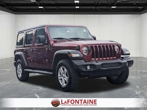 Used 2021 Jeep Wrangler Unlimited Sport AWD/4WD image 7