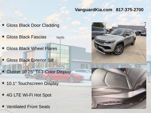 Used 2022 Jeep Compass Limited w/ Elite Group AWD/4WD image 18