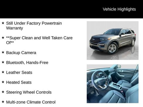 Certified 2024 Ford Explorer XLT w/ Equipment Group 202A AWD/4WD image 11