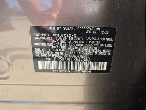 Certified 2024 Subaru Forester Touring w/ POP Package 3 image 30