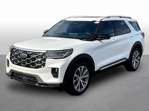 Certified 2025 Ford Explorer Platinum w/ Ultimate Package AWD/4WD image 3