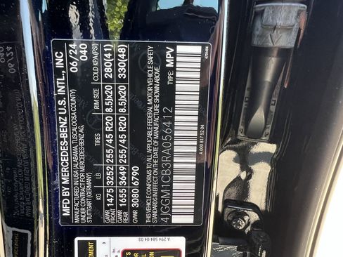 Certified 2024 Mercedes-Benz EQE 350+ 4MATIC SUV image 37