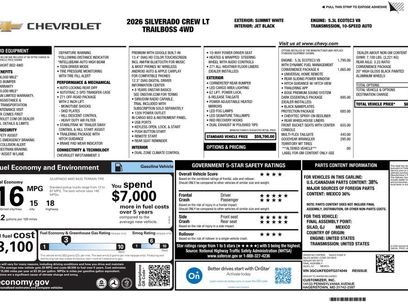 New 2026 Chevrolet Silverado 1500 LT Trail Boss w/ Convenience Package II
