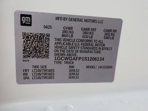 New 2025 Chevrolet Express 2500 w/ Driver Convenience Package image 40