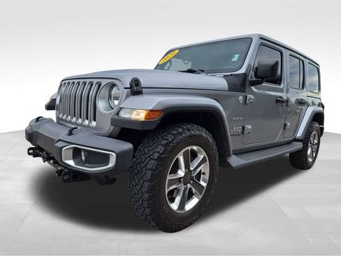 Used 2020 Jeep Wrangler Unlimited Sahara w/ Safety Group AWD/4WD image 6