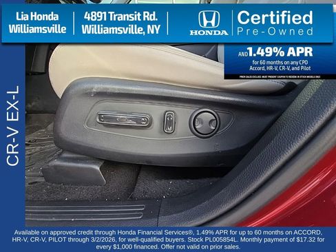 Certified 2023 Honda CR-V EX-L image 11