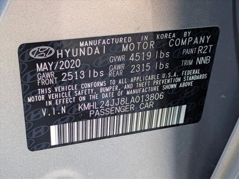 Used 2020 Hyundai Sonata Blue w/ Winter Weather Package FWD image 23
