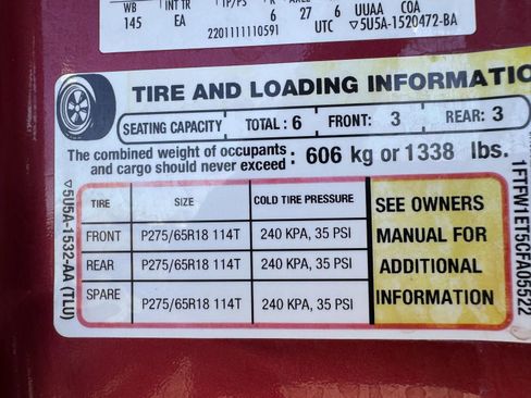 Used 2012 Ford F150 Lariat w/ Lariat Chrome Pkg image 29