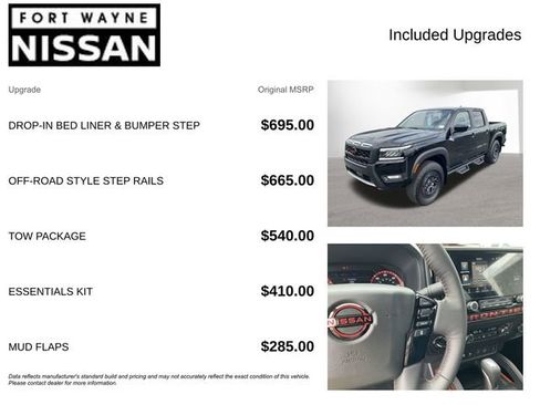 New 2026 Nissan Frontier PRO-4X w/ Tow Package AWD/4WD image 4