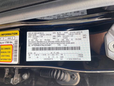 Used 2022 Ford Ranger XL w/ Equipment Group 101A High RWD image 34