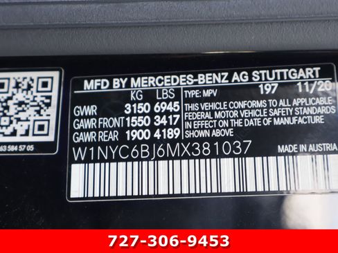 Certified 2021 Mercedes-Benz G 550 image 30