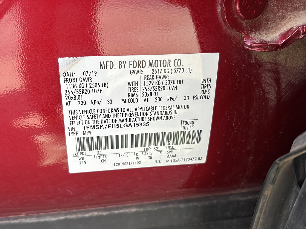 Used 2020 Ford Explorer Limited RWD image 17