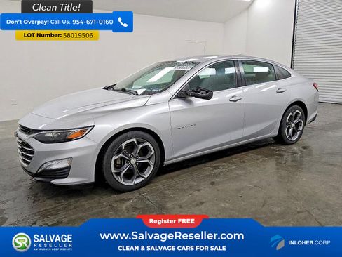 Used 2020 Chevrolet Malibu LT FWD image 1