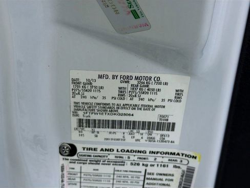 Used 2013 Ford F150 FX4 w/ Luxury Equipment Group image 30