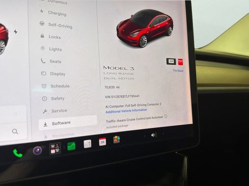 Used 2020 Tesla Model 3 Long Range AWD/4WD image 23