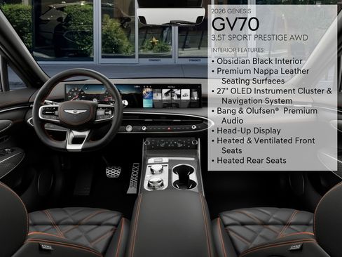 New 2026 Genesis GV70 3.5T Sport Prestige image 17