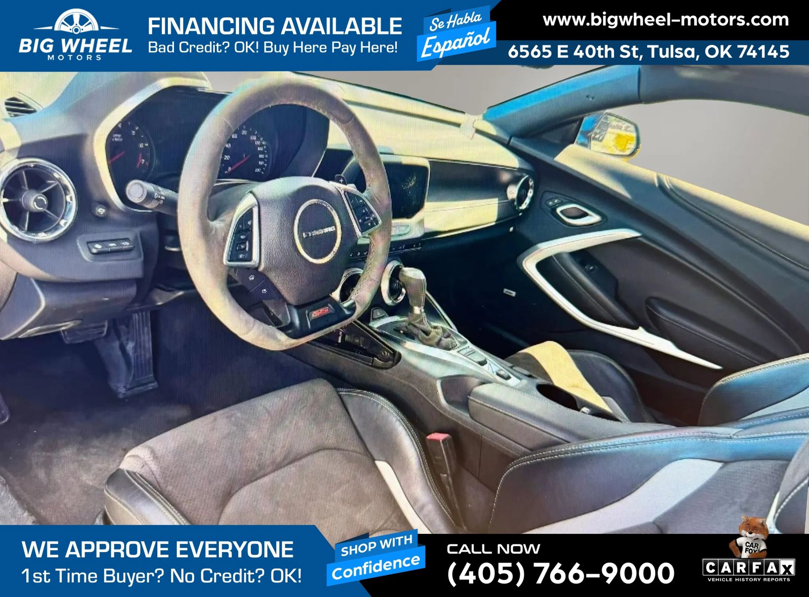 Used 2022 Chevrolet Camaro SS RWD image 4