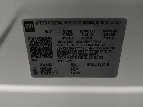 Used 2024 Chevrolet Equinox LS w/ LS Convenience Package FWD image 33