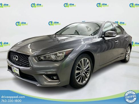 Used 2018 INFINITI Q50 Luxe AWD/4WD image 1