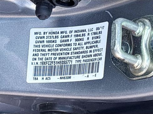 Used 2017 Honda Civic LX image 29