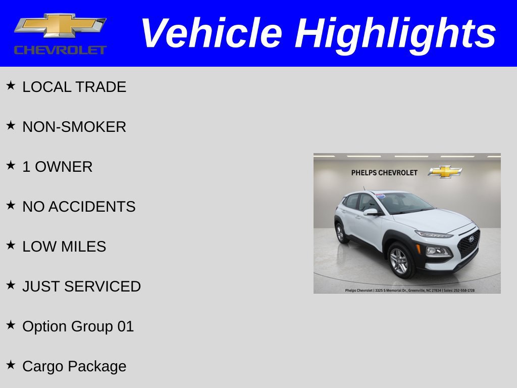 Used 2020 Hyundai Kona SE w/ Cargo Package FWD image 2