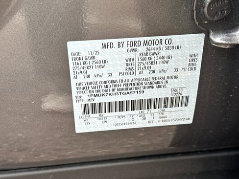 New 2026 Ford Explorer ST-Line w/ ST-Line Street Pack image 36