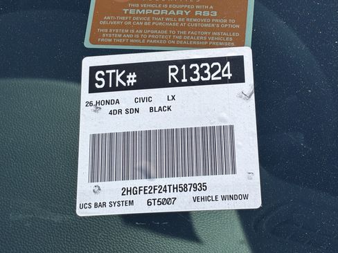 Certified 2026 Honda Civic LX image 30