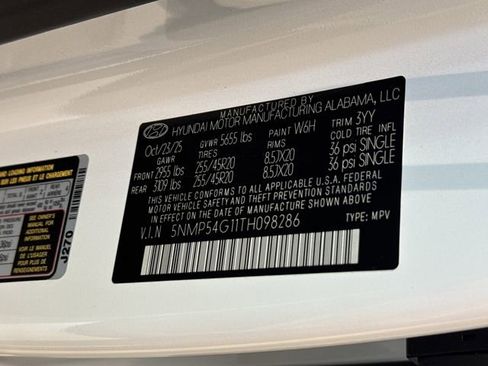 New 2026 Hyundai Santa Fe Calligraphy FWD image 30
