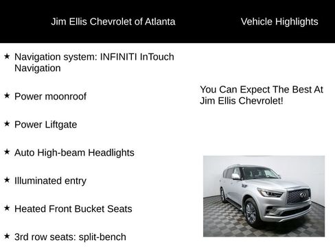 Used 2022 INFINITI QX80 Luxe w/ Cargo Package image 5