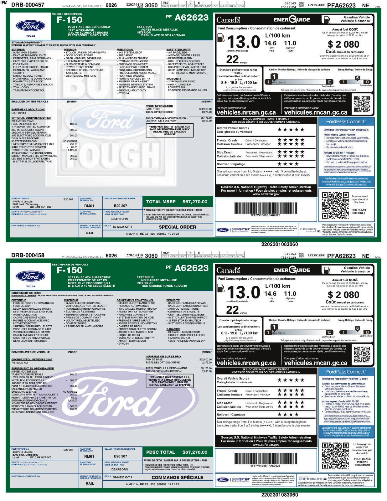 Used 2023 Ford F150 XLT w/ Trailer Tow Package AWD/4WD image 40