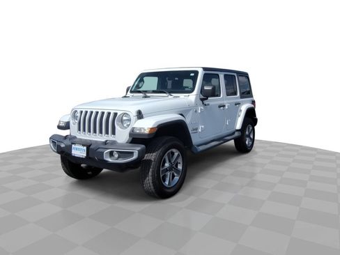 Used 2021 Jeep Wrangler Unlimited Sahara AWD/4WD image 3