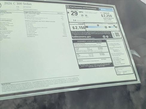 Used 2026 Mercedes-Benz C 300 Sedan image 16