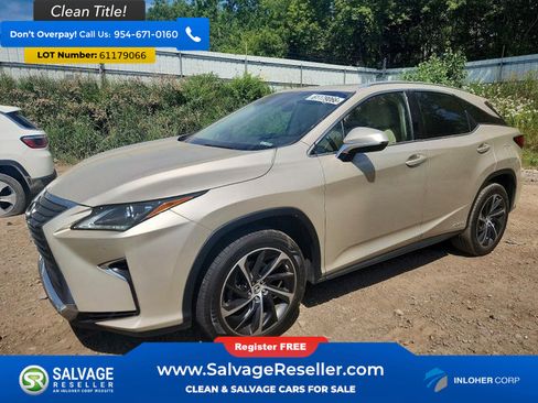 Used 2018 Lexus RX 450h AWD w/ Luxury Package image 1