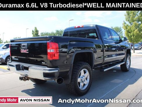 Used 2015 GMC Sierra 2500 SLT w/ Duramax Plus Package AWD/4WD image 7