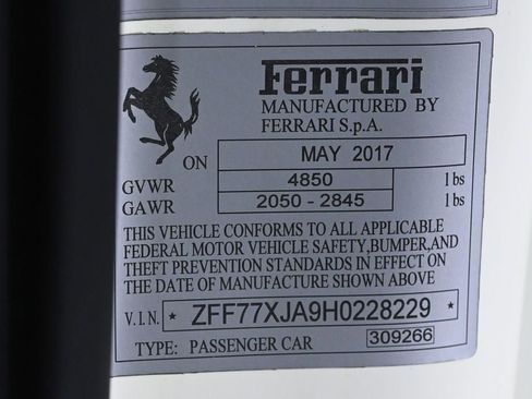 Certified 2017 Ferrari California T RWD image 31