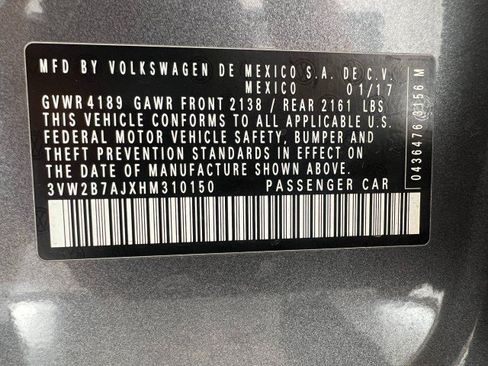 Used 2017 Volkswagen Jetta S FWD image 23