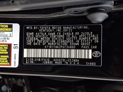 Certified 2023 Toyota Camry LE w/ Cold Weather Package FWD image 26