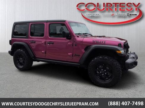Certified 2024 Jeep Wrangler Unlimited Sport AWD/4WD image 1