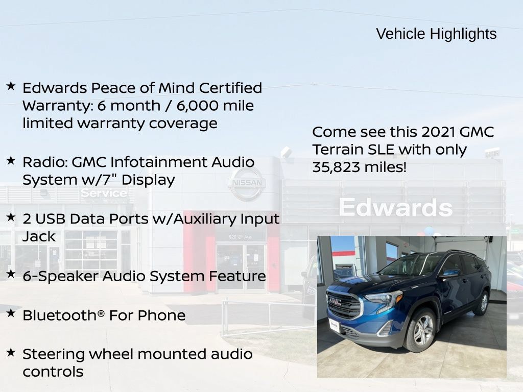Used 2021 GMC Terrain SLE AWD/4WD image 10