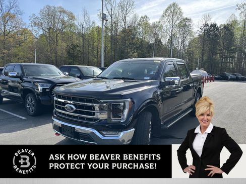 Used 2021 Ford F150 Lariat w/ Equipment Group 502A High image 1