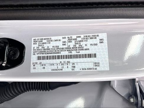 Used 2022 Ford F150 Lariat w/ Equipment Group 502A High AWD/4WD image 32
