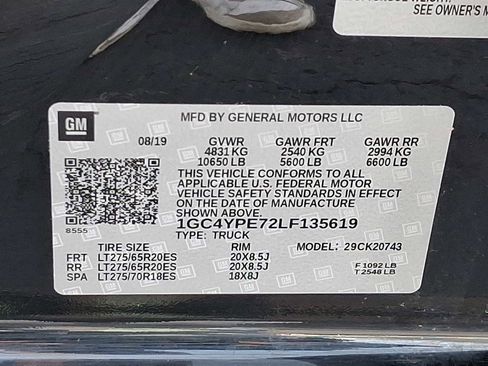 Used 2020 Chevrolet Silverado 2500 LTZ w/ Snow Plow Prep/Camper Package image 26